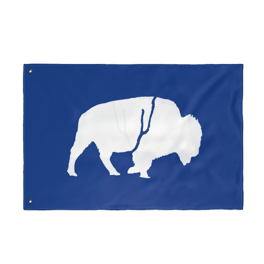 Standing Buffalo Double-Sided Flag