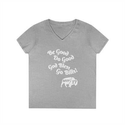 MVP 17 Be Good. Do Good. V-Neck Tee