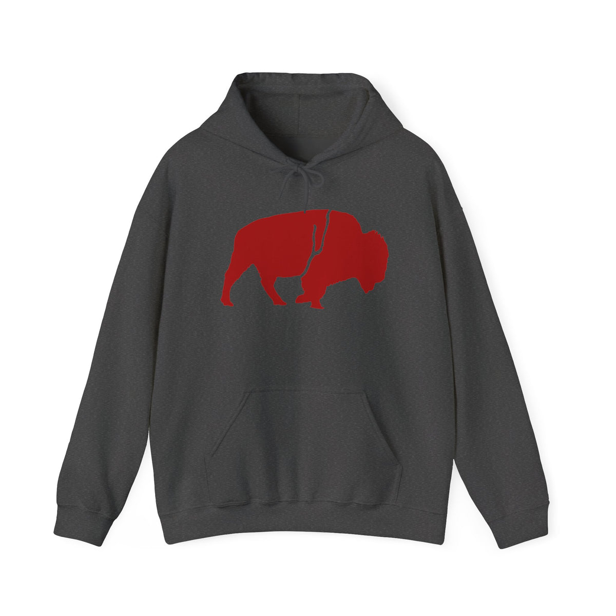 QKA Bills Backers Standing Buffalo Hoodie