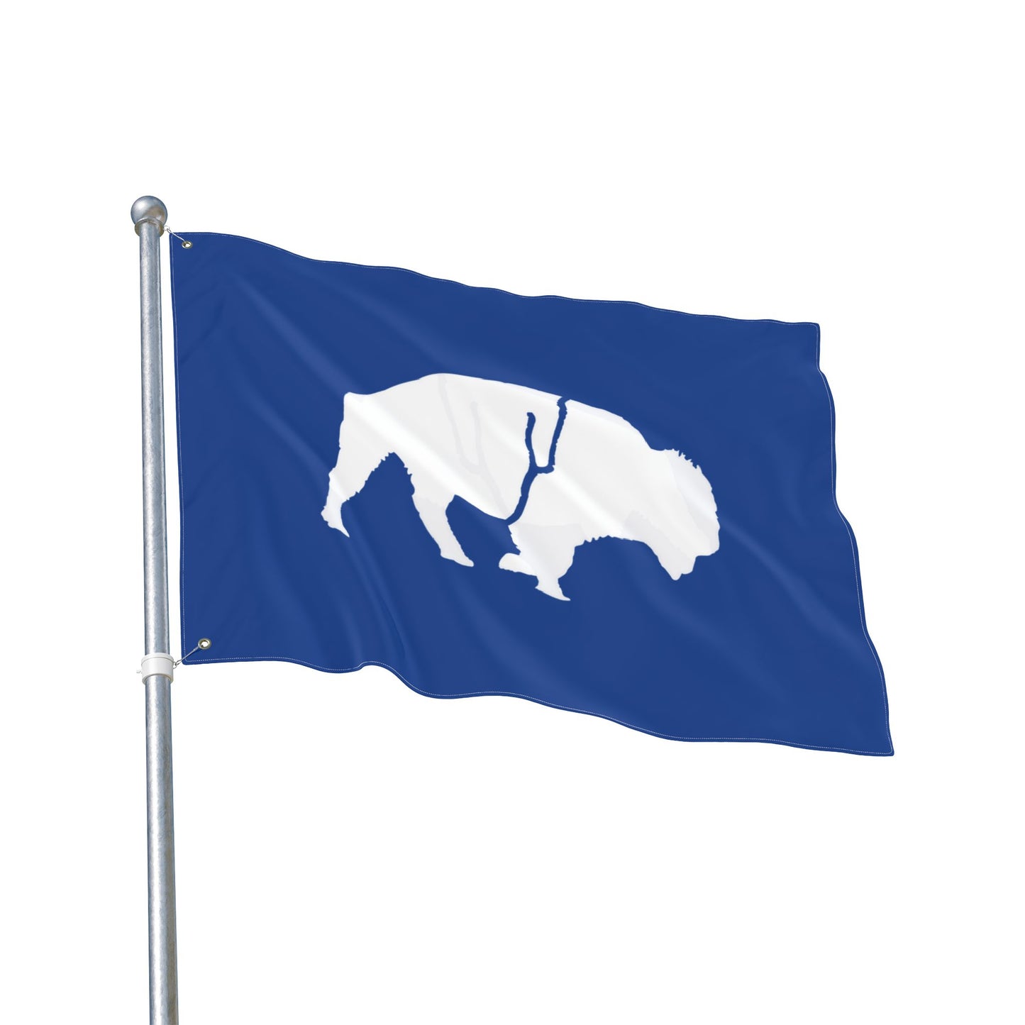 Standing Buffalo Double-Sided Flag