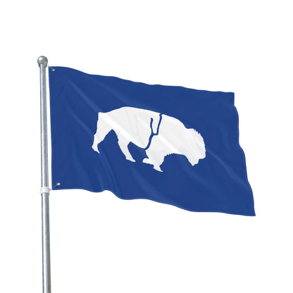 Standing Buffalo Double-Sided Flag