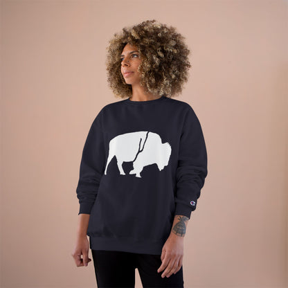 Standing Buffalo Winter Sweatshirt