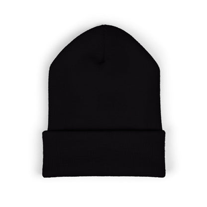 QKA Red Standing Buffalo Embroidered Beanie