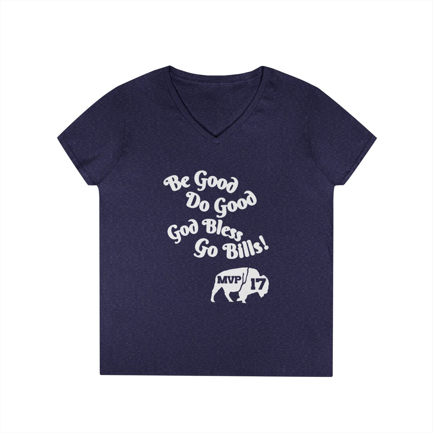 MVP 17 Be Good. Do Good. V-Neck Tee